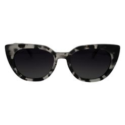 Óculos de sol Hit, modelo 1 4104, cor Cinza Marmorizado, tamanho 55