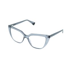 Armação de Óculos de Grau Hit, modelo 1 8006, cor Cinza Cristal