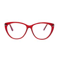 Armação de Óculos de Grau Hit, modelo 1 8014, cor Vermelho