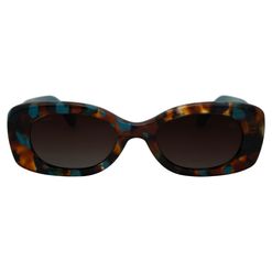 Óculos de sol Hit, modelo 1 4105, cor Azul Marmorizado, tamanho 52