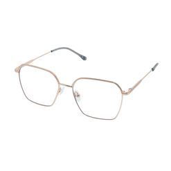 Armação de Óculos de Grau Hit, modelo 1 8018, cor Rose Gold