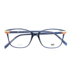 Armação de Óculos de Grau Dnz, modelo 1 4217, cor Azul, tamanho 53