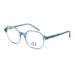Armação de Óculos de Grau Hit, modelo 1 4288, cor Azul Cristal, tamanho 51