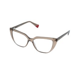 Armação de Óculos de Grau Hit, modelo 1 8006, cor Bege Cristal