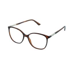 Armação de Óculos de Grau Hit, modelo 1 8002, cor Demi Marrom