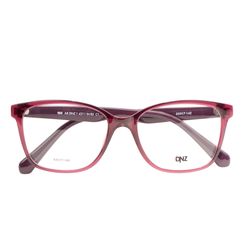 Armação de Óculos de Grau Dnz, modelo 1 4211, cor Roxo, tamanho 53