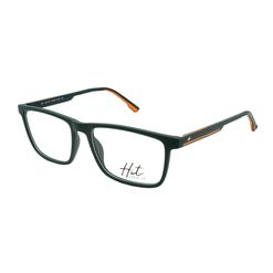 Armação de Óculos de Grau Hit, modelo 2 4039, cor Verde com Laranja, tamanho 56