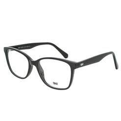 Armação de Óculos de Grau Dnz, modelo 1 4211, cor Preto, tamanho 53