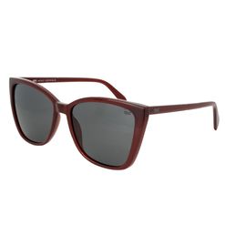 Óculos de sol Dnz  modelo 1 4235, cor Vinho, tamanho 56
