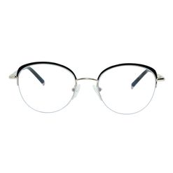Armação de Óculos de Grau Hit, modelo 1 8012, cor Dourado com Preto