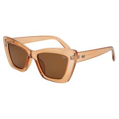 Óculos de sol Dnz, modelo 1 4076, cor Pêssego Cristal, tamanho 52