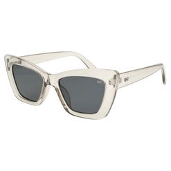 Óculos de sol Dnz, modelo 1 4076, cor Cinza Cristal, tamanho 52
