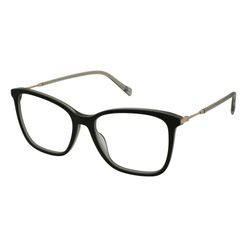 Armação de Óculos de Grau Hit, modelo 1 4092, cor Marrom com Dourado, tamanho 54