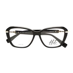 Armação de Óculos de Grau Hit, modelo 1 4258, cor Preto, tamanho 53