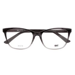 Armação de Óculos de Grau Dnz, modelo 1 4221, cor Preto Degradê, tamanho 54