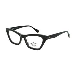Armação de Óculos de Grau Hit, modelo 1 4049, cor Preto, tamanho 52