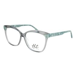 Armação de Óculos de Grau Hit, modelo 1 4251, cor Cinza Marmorizado, tamanho 54