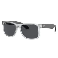 Óculos de sol Ray Ban, modelo RB4165, cor Transparente, tamanho 55