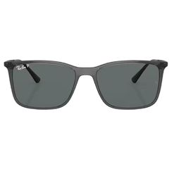 Óculos de sol Ray Ban, modelo RB4359L, cor Azul marinho, tamanho 57