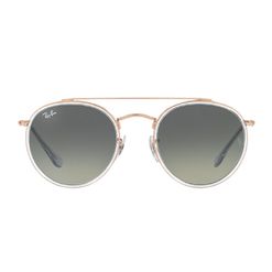 Óculos de sol Ray Ban, modelo RB3647NL, cor Cobre com Cinza, tamanho 51