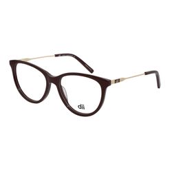 Armação de Óculos de Grau Feminina Dii Collection Gatinho 4168 Cor Cereja