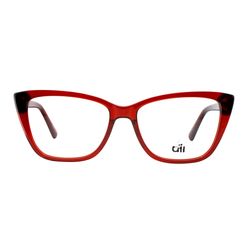 Armação de Óculos de Grau Feminina Dii Collection Gatinho 4165 Cor Vermelho Cristal