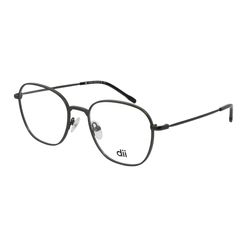 Armação de Óculos de Grau Masculino Dii Collection 4066 Redondo Cor Gun Metal