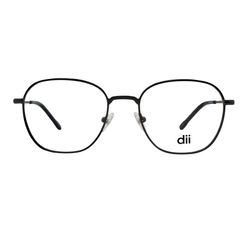 Armação de Óculos de Grau Masculino Dii Collection 4066 Redondo Cor Gun Metal