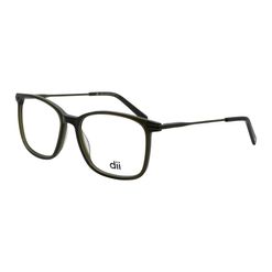 Armação de Óculos de Grau Masculino Dii Collection Quadrado 4060 Cor Verde Militar