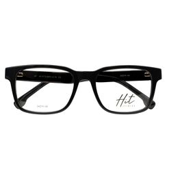 Armação de Óculos de Grau Hit, modelo 2 4050, cor Preto, tamanho 54