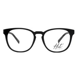 Armação de Óculos de Grau Hit, modelo 3 4131, cor Preto Fosco