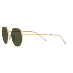 Óculos de sol Ray Ban, modelo RB3565L, cor Dourado, tamanho 53