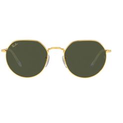 Óculos de sol Ray Ban, modelo RB3565L, cor Dourado, tamanho 53