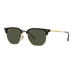 Óculos de sol Ray Ban, modelo RB4416, cor Preto e Dourado, tamanho 53