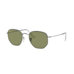 Óculos de sol Ray Ban, modelo RB3548L, cor Prata, tamanho 54