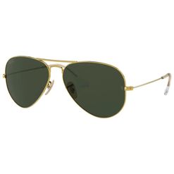 Óculos de sol Ray Ban, modelo RB3025, cor Dourado, tamanho 58