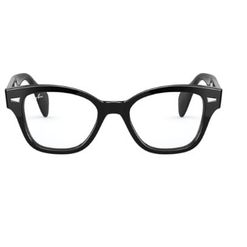 Armação de Óculos de Grau Ray Ban, modelo RX0880, cor Preto, tamanho 52