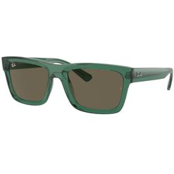 Óculos de sol Ray Ban, modelo RB4396, cor Verde Transparente, tamanho 57