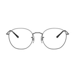 Armação de Óculos de Grau Ray Ban, modelo RX6472L, cor Cinza, tamanho 52