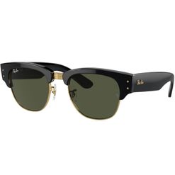Óculos de Sol Unissex Ray Ban Quadrado RB0316S cor Dourado e Preto