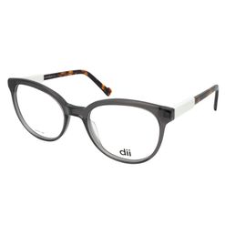 Armação de Óculos de Grau Dii Collection, modelo 1 4372, cor Preto, tamanho 54