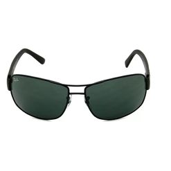Óculos de sol Ray Ban, modelo RB3503L, cor Preto Fosco, tamanho 64