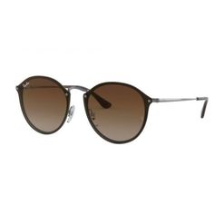 Óculos de sol Ray Ban, modelo RB3574N, cor Prata e Marrom, tamanho 59