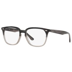 Armação de Óculos de Grau Ray Ban, modelo RX4362V, cor Havana Cinza, tamanho 53