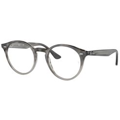 Armação de Óculos de Grau Ray Ban, modelo RX2180V, cor Havana Cinza, tamanho 49