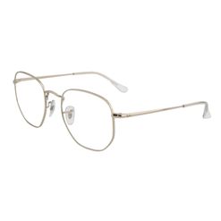 Armação de Óculos de Grau Ray Ban, modelo RX6448L, cor Prata, tamanho 54