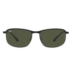 Óculos de sol Ray Ban, modelo RB3671, cor Preto, tamanho 60