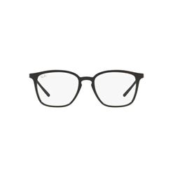 Armação de Óculos de Grau Ray Ban, modelo RX7185L, cor Preto, tamanho 52