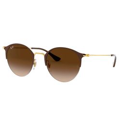 Óculos de sol Ray Ban, modelo RB3578, cor Marrom, tamanho 50