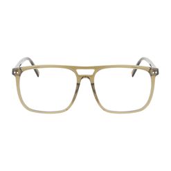 Armação de Óculos de Grau Dii Collection, modelo 5506, cor Cinza com Demi Marrom, tamanho 56